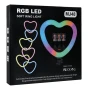 Лампа Heart Style RGB MJ48 48cm Remote, Black