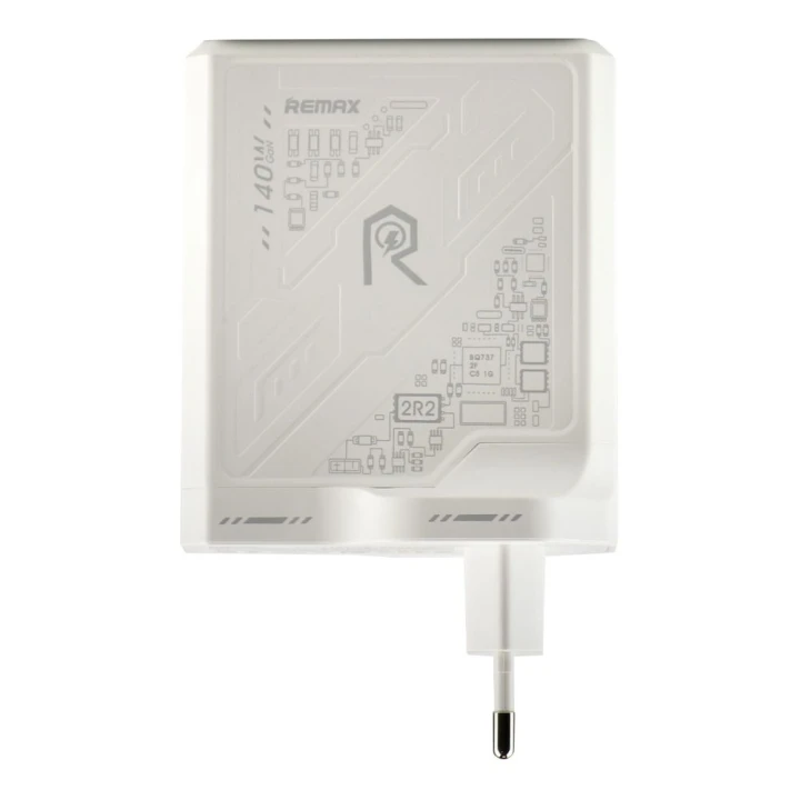Сетевое Зарядное Устройство Remax RP-U106 140W 2C+1A GaN, White