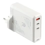 Сетевое Зарядное Устройство Remax RP-U106 140W 2C+1A GaN, White