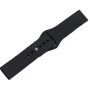 Ремешок Silicone 20mm Original Button Design для Samsung / Amazfit / Huawei, Black