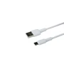 Автомобільний зарядний пристрій Ridea RCC-21212 Grand USB 2.4A cable Type-C, White