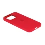 Чехол-накладка MagSafe Silicone Case SplashScreen для Apple iPhone 13 Pro pink pomelo