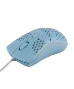 Дротова USB миша TWolf V15 1600 DPI, Blue