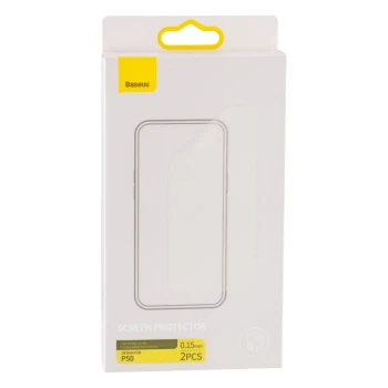 Захисна плівка Baseus 0.15mm для HUAWEI P50 (2 шт), Transparent