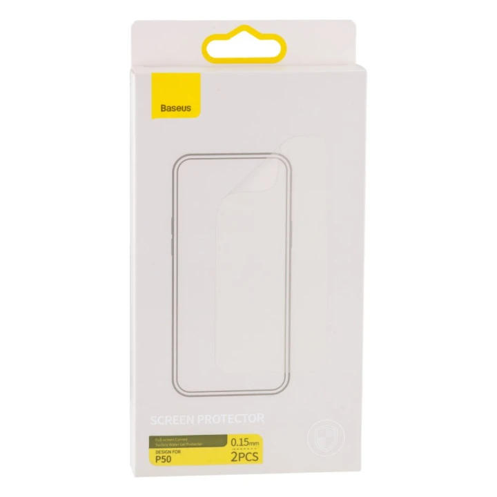 Захисна плівка Baseus 0.15mm для HUAWEI P50 (2 шт), Transparent