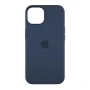 Чохол-накладка Original Silicone+MagSafe для Apple iPhone 14 storm blue