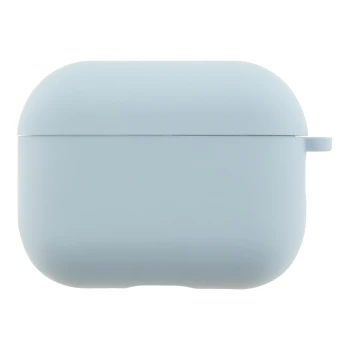 Чехол - футляр Silicone Case with microfibra для Airpods Pro 3, Lilac