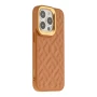 Чехол накладка Kajsa Briquette Collection Rhombus для iPhone 14 Pro Max olive