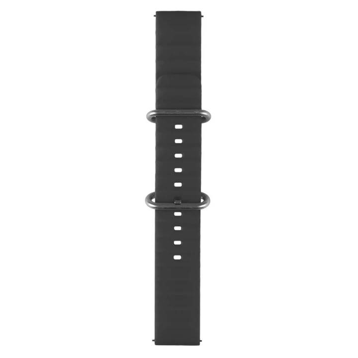 Універсальний ремінець Silicone для Samsung / Amazfit / Huawei 22mm, Black
