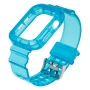 Ремешок Color Transparent для Apple Watch 44mm + Protect Case, Sea Blue