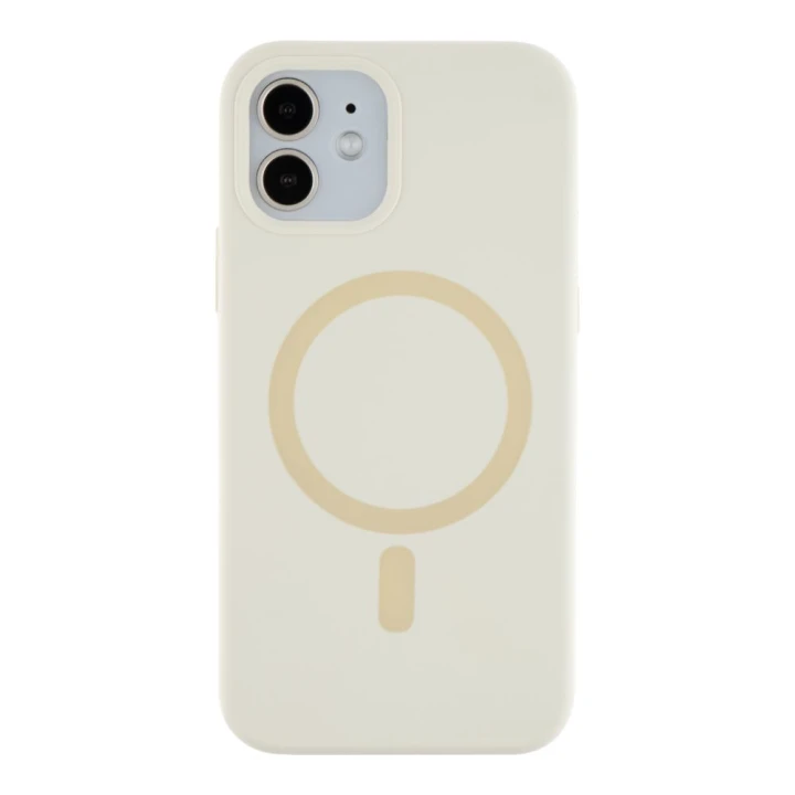 Чехол - накладка Silicone Case with Magsafe для iPhone 12