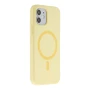 Чохол - накладка Silicone Case with Magsafe для iPhone 12 white