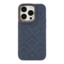 Чехол накладка Kajsa Briquette Collection Rhombus для iPhone 14 Pro Max olive