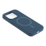 Чохол - накладка Silicone Case with Magsafe для iPhone 15 Pro pink