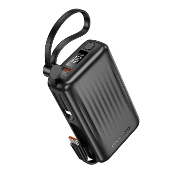 Зовнішній акумулятор Power Bank Borofone BJ70 PD20W 10000 mAh, Black