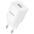 Сетевое зарядное устройство Hoco C145A 1USB QC 3.0 18W, White