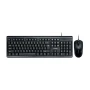 Дротова USB Клавіатура та Миша TWolf TF500, Black
