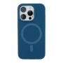 Чехол - накладка Silicone Case with Magsafe для iPhone 15 Pro Max yellow