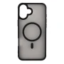 Чохол накладка TPU + PC Anti Drop with MagSafe для iPhone 16 Plus black