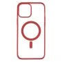 Чехол-накладка Color MagSafe для Apple iPhone 12 Pro Max bordo