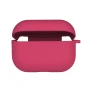 Чехол Silicone Case with microfibra для Airpods Pro 2, Shiny pink