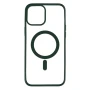 Чехол-накладка Color MagSafe для Apple iPhone 12 Pro Max bordo