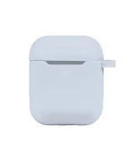 Чохол Silicone Case with hook для Airpods 1 / 2, Sky blue
