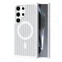 Чехол накладка TPU + PC AeroCool with MagSafe для Samsung Galaxy S24 5G white