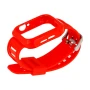 Ремінець Silicone Shine для Apple Watch 44mm + Protect Case, Red