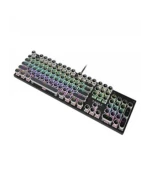 Проводная игровая клавиатура TWolf T75 punk LED Blue Switch, Black