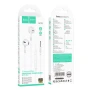 Проводные наушники Hoco M109 3.5 mini jack, White