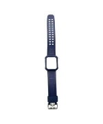 Ремешок Silicone Shine для Apple Watch 40 / 41 mm + Protect Case, Midnight Blue