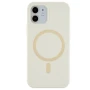 Чехол - накладка Silicone Case with Magsafe для iPhone 11 grey