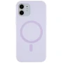 Чехол - накладка Silicone Case with Magsafe для iPhone 11 grey