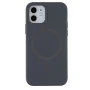 Чехол - накладка Silicone Case with Magsafe для iPhone 11 grey