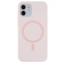 Чехол - накладка Silicone Case with Magsafe для iPhone 11 grey