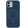 Чехол - накладка Silicone Case with Magsafe для iPhone 11 grey