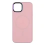 Чехол накладка TPU + PC Foggy with Magsafe для Apple Iphone 13 Pro Max pink sand