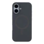 Чехол - накладка Silicone Case with Magsafe для iPhone 16 white