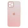 Чехол-накладка TPU Glass Logo Matte Gradient with Frame для Apple Iphone 11 Pro