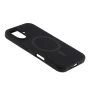 Чехол - накладка Silicone Case with Magsafe для iPhone 16 white