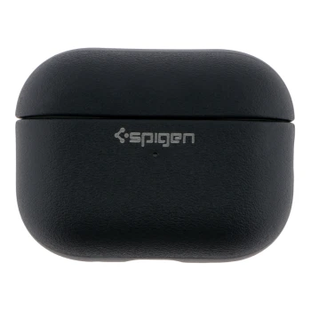 Чехол TPU Spigen Leather Armor для Airpods Pro 3, Black