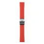 Універсальний ремінець Silicone + Metal lock для Samsung / Amazfit / Huawei 22mm, Red