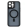 Чехол накладка TPU + PC + Metal Calais with MagSafe для iPhone 14 Pro pink