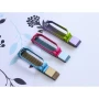 Ремінець Milanese Loop Gradient для Xiaomi Mi Band 5, 33, Purple-green