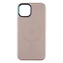Чехол накладка TPU + PC Foggy with Magsafe для Apple Iphone 13 Pro Max pink sand