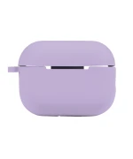 Чохол Silicone Case with hook для Airpods Pro 2, Elegant purple