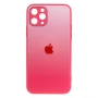 Чехол-накладка TPU Glass Logo Matte Gradient with Frame для Apple Iphone 11 Pro