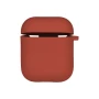 Чохол Silicone Case with microfibra для Airpods 1/2, 14. Red
