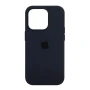 Чехол-накладка Original Silicone+MagSafe для Apple iPhone 14 Pro midnight